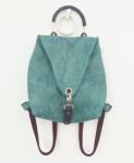 147€. unique FG sea-green leather backpack